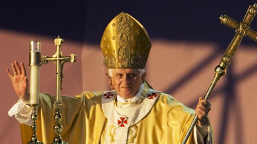 El Papa Benedicto XVI.