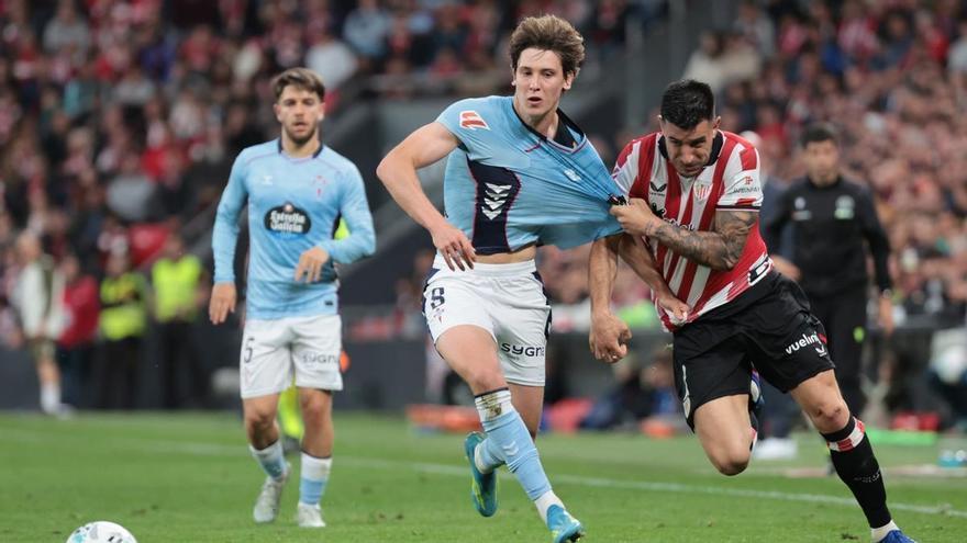 El Celta aguarda una larga 'batalla' por Fer López