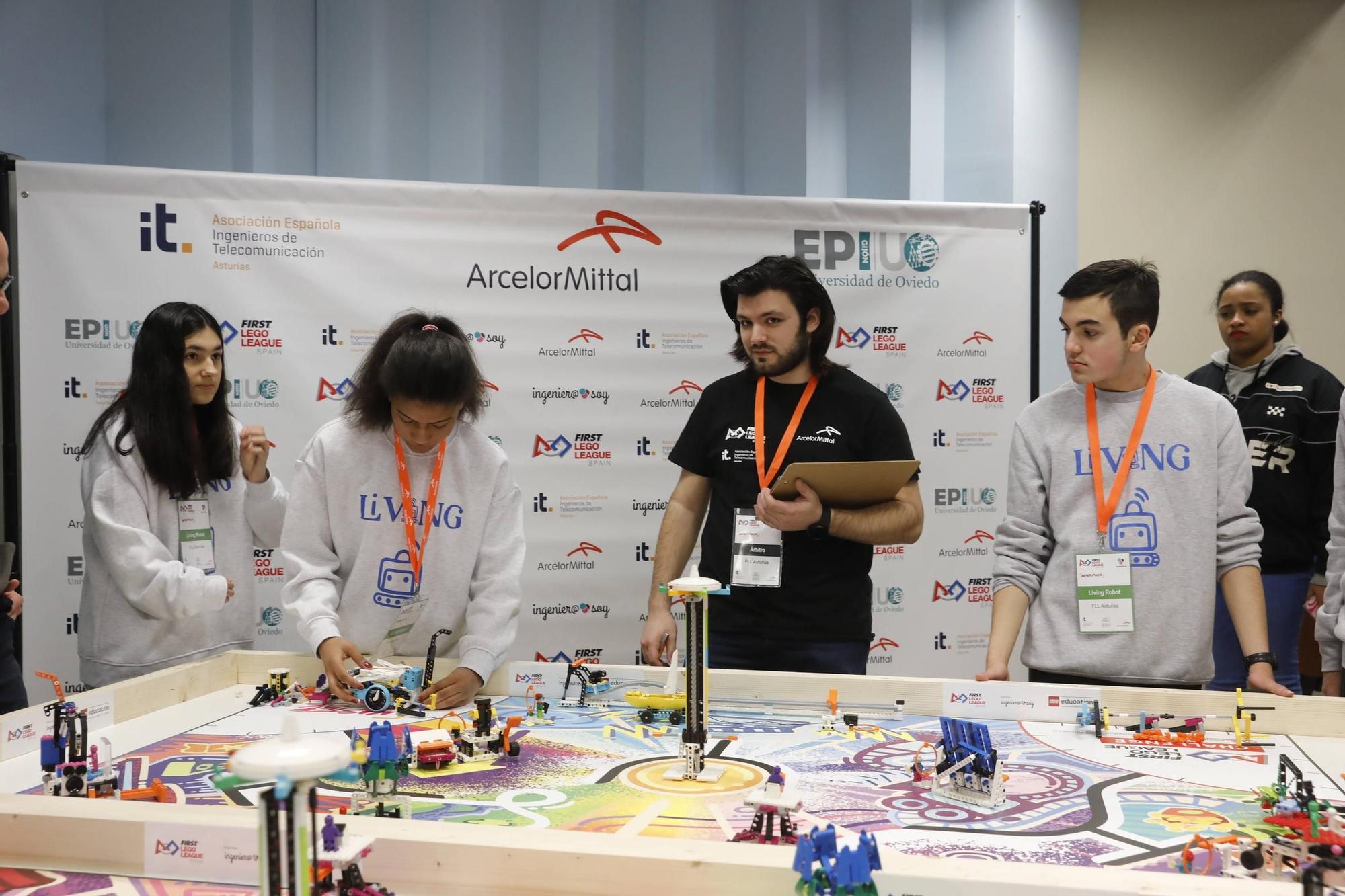 Así fue el torneo de la First Lego League de Asturias (en imágenes)