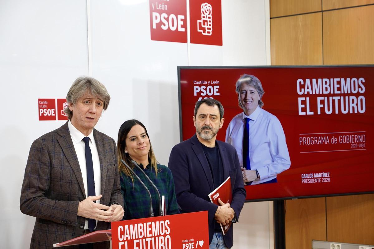 Carlos Martínez en la presentación de su programa