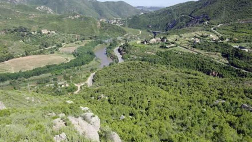 Imatge de la vall del Llobregat per on passa aquest recorregut