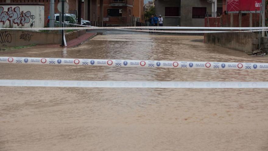 Estas son las carreteras cortadas en la Región de Murcia