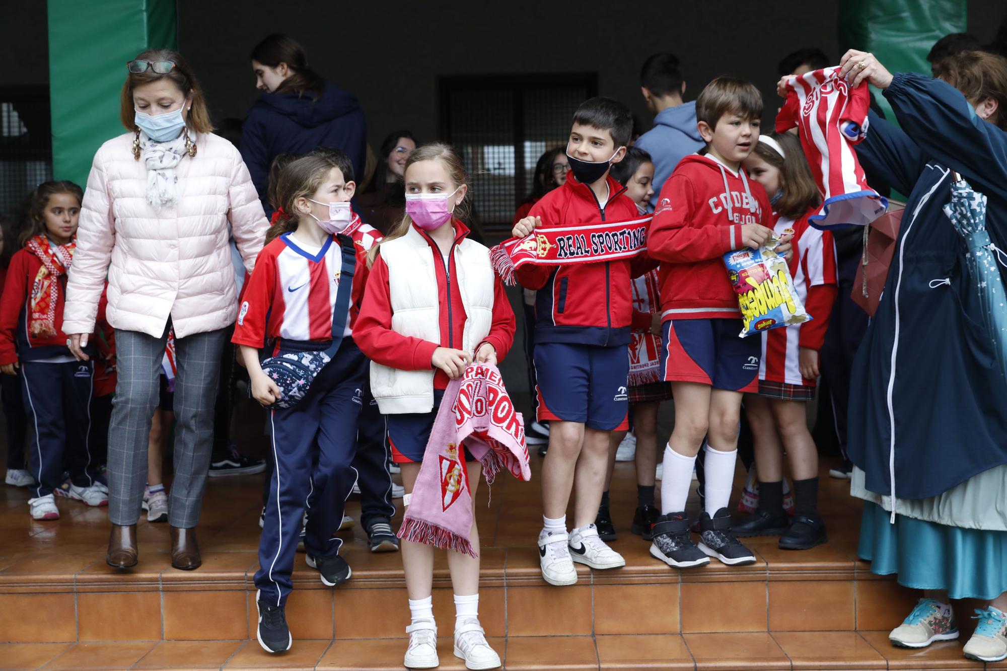 El Corazón de María, con el Sporting