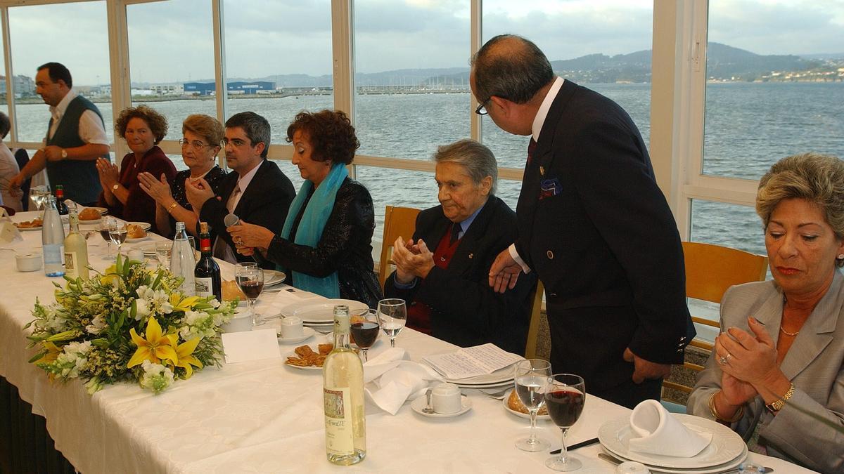 Rodríguez Ares, en una cena en El Náutico en su estapa como alcalde