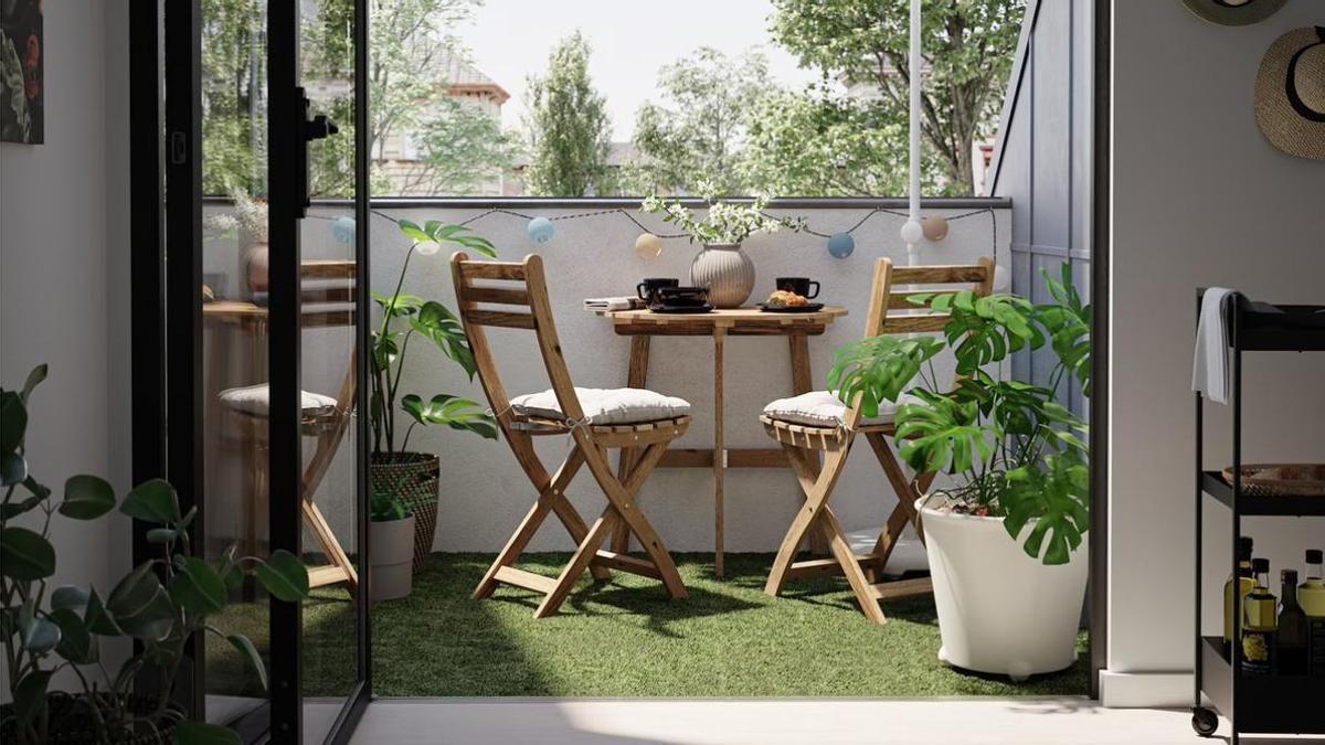 DECORACIÓN TERRAZAS PEQUEÑAS | Las claves para decorar una terraza pequeña y sacarle el máximo partido