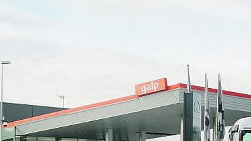 La gasolinera de Tabaza.