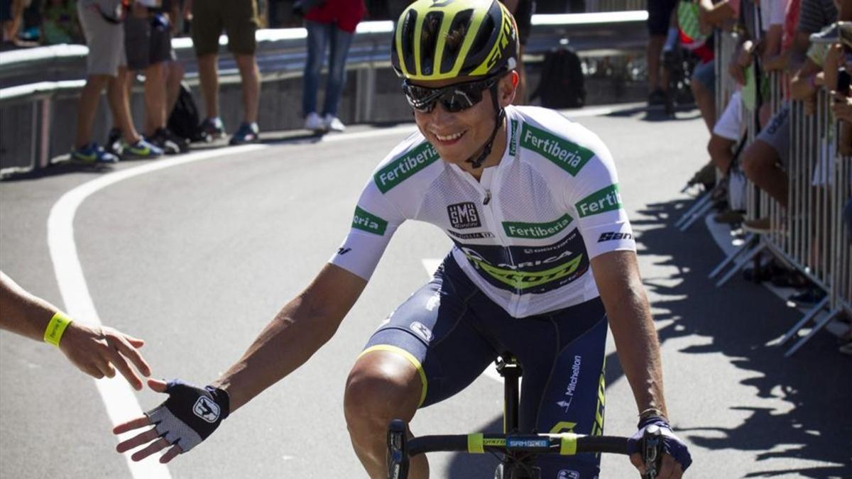 Esteban Chaves, tercero en la Vuelta'2016, crea una enorme expectación