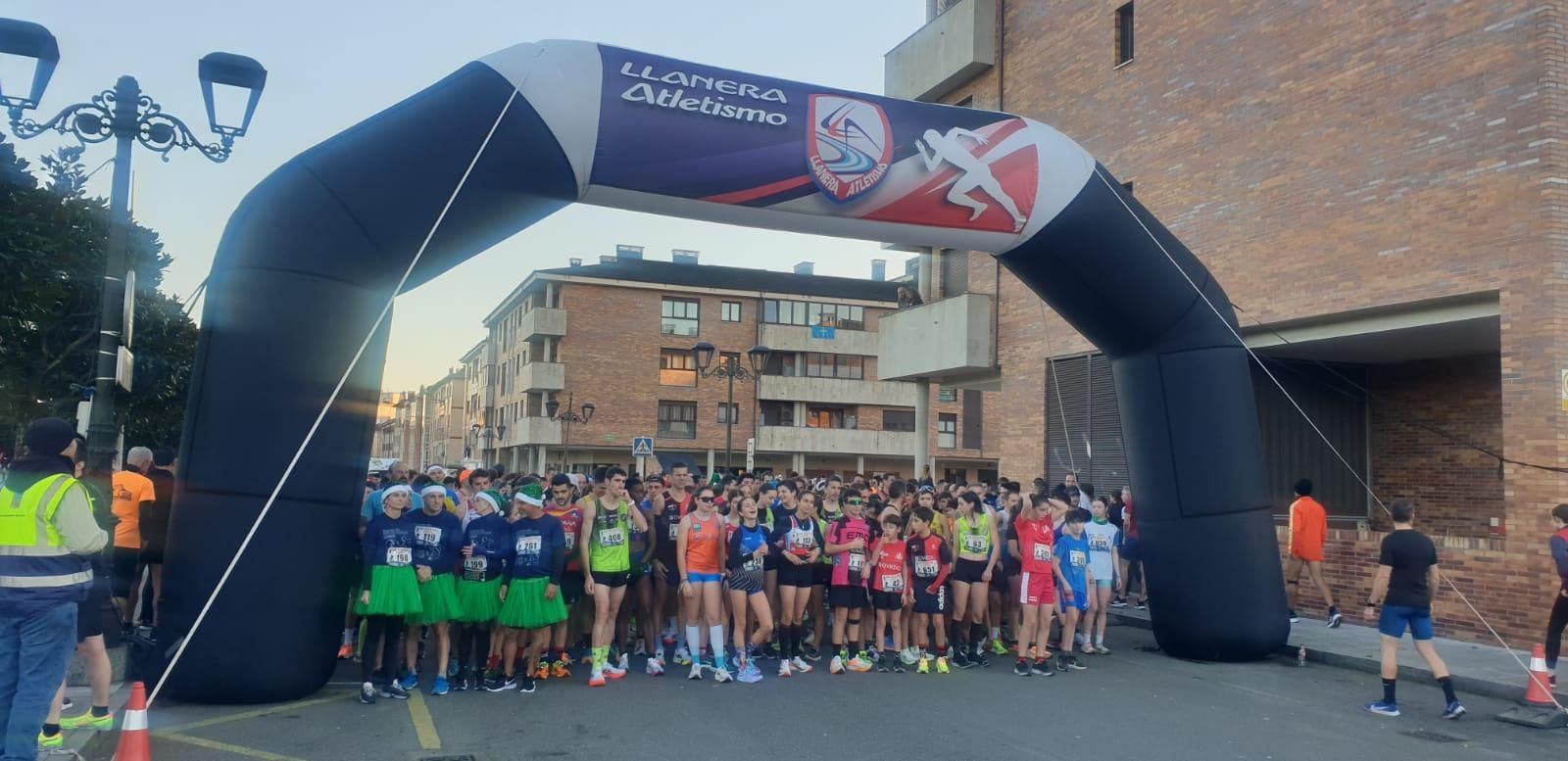La San Silvestre de Llanera, en imágenes