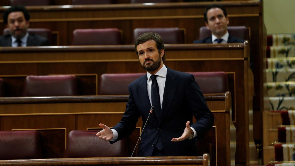 Casado critica la desescalada y avisa a Sánchez de que no hará el ridículo con él