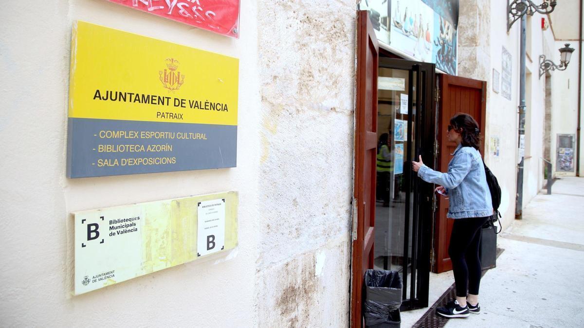 La biblioteca de Patraix es una de las que abrirá las 24 horas del día.