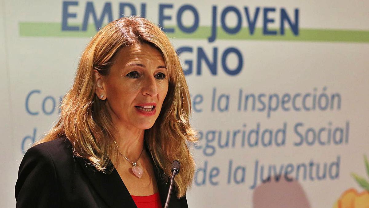 Yolanda Díaz, vicepresidenta del  Govern i líder d’Unides Podem | EFE