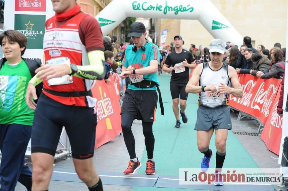 Murcia Maratón. Llegada a meta (2)