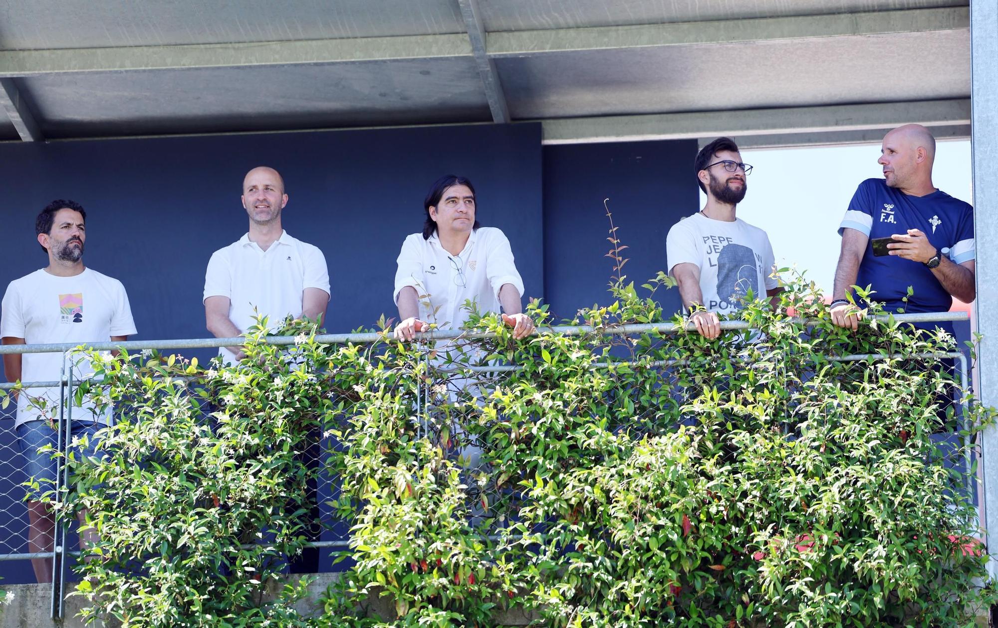 Las imágenes del amistoso Celta 2 - 1 Sporting de Gijón, en Afouteza