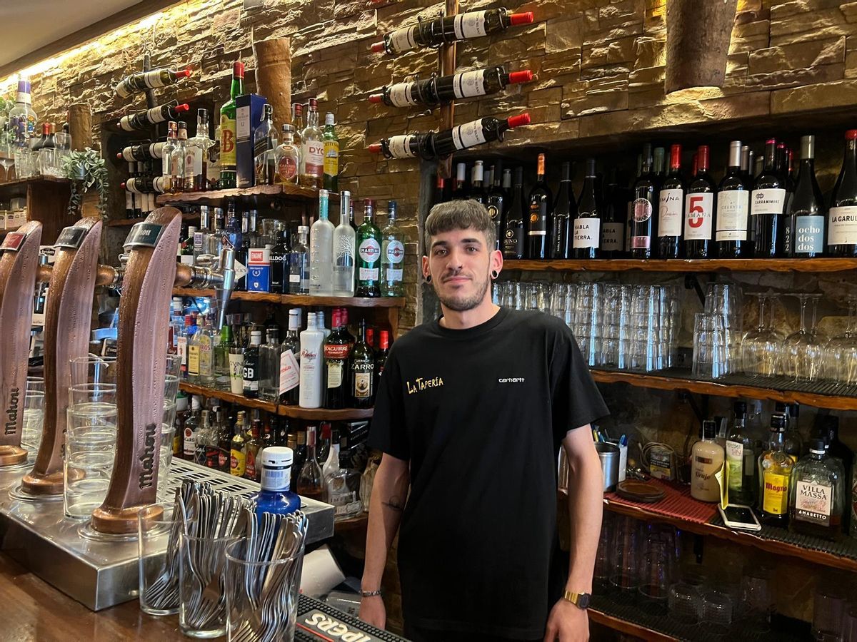 Juan Carlos Joglar, del bar La Tapería en Cáceres.