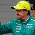 Alonso celebra su gran actuación en la qualy de China