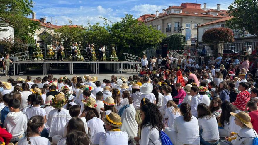 La Festa dos Maios recupera su esplendor en Vilagarcía con 57 composiciones