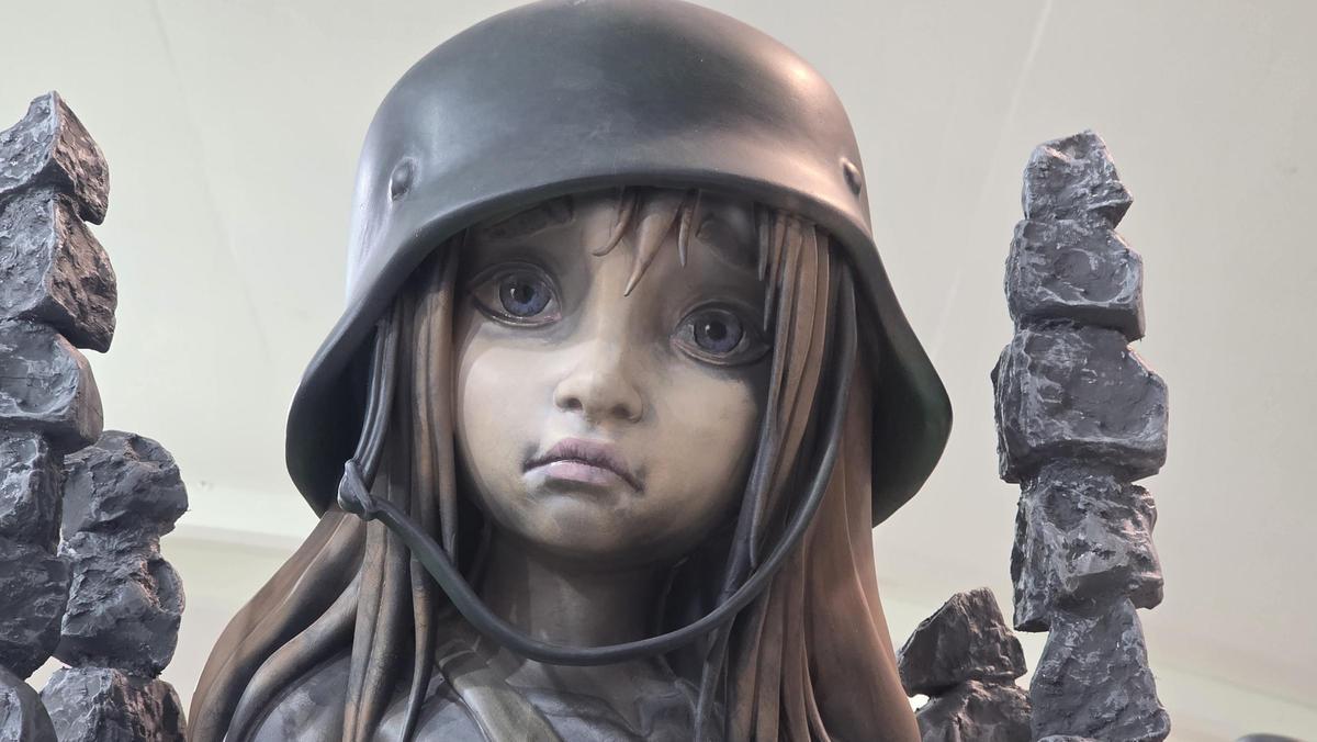 Así es el ninot indultado de las Fallas de Valencia.