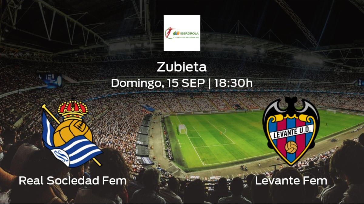 Previa del partido: la Real Sociedad Femenina recibe al Levante Femenino en la segunda jornada