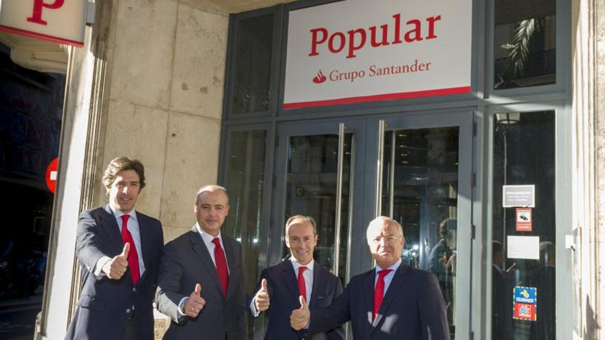 Santander inicia la integración con Popular con beneficios para sus clientes