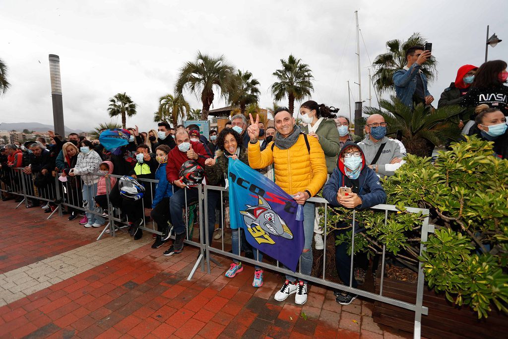 Pedro acosta en el Puerto de Mazarrón