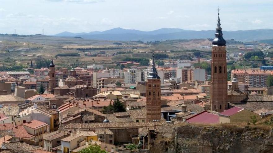 Vista panormáica de la localidad de Calatayud.