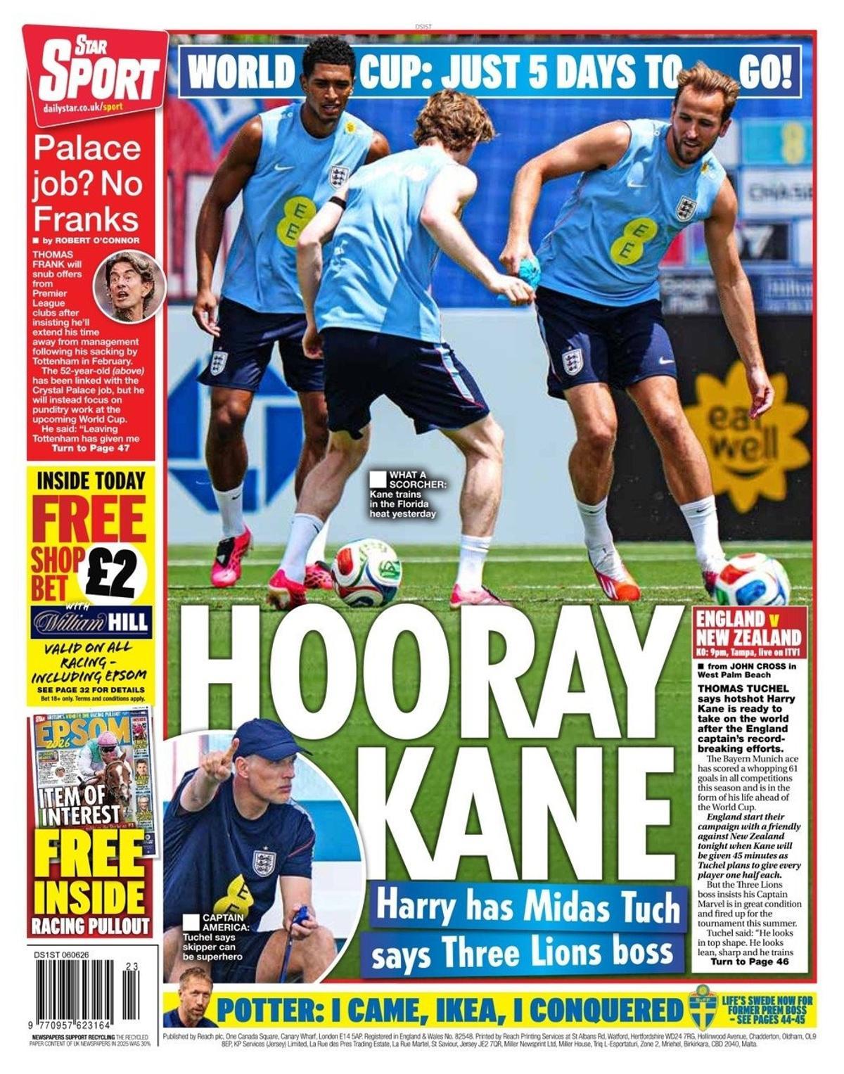 Estas son las portadas de la prensa deportiva de hoy