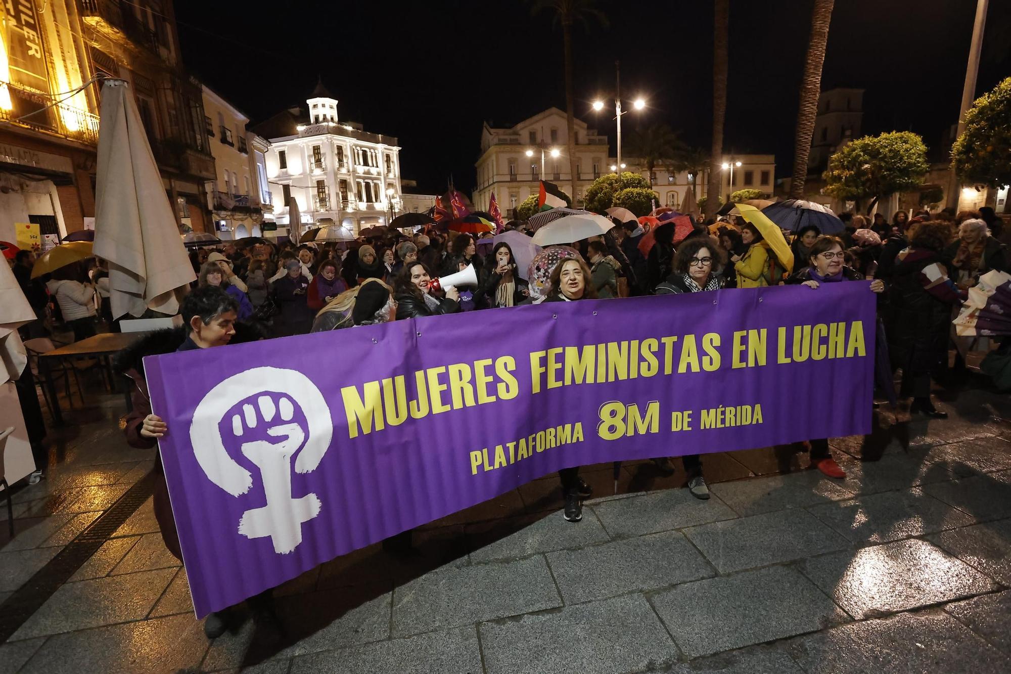 Manifestación en Mérida