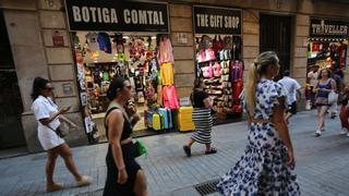 Los locales comerciales abiertos han bajado al 75% tras la pandemia en Barcelona