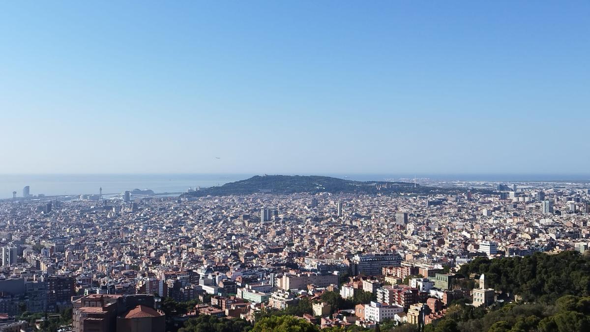 Sol y calor en Barcelona