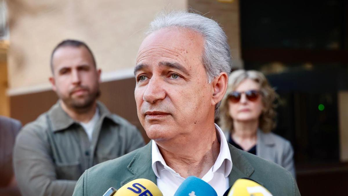 Declaración del alcalde de Utiel, Ricardo Gabaldón, en el juzgado de Catarroja