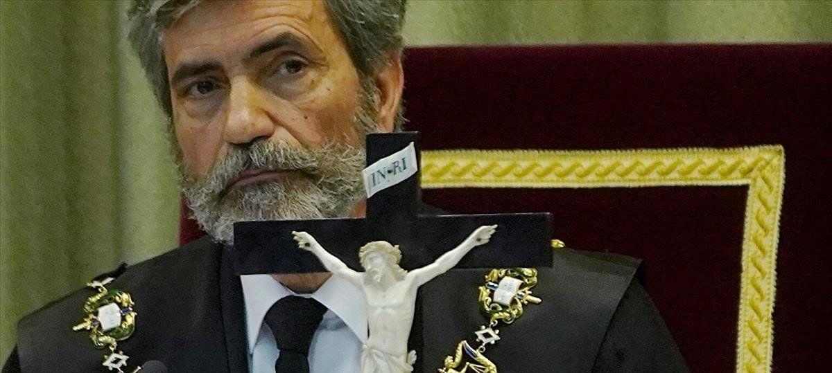 El presidente del CGPJ, Carlos Lesmes.