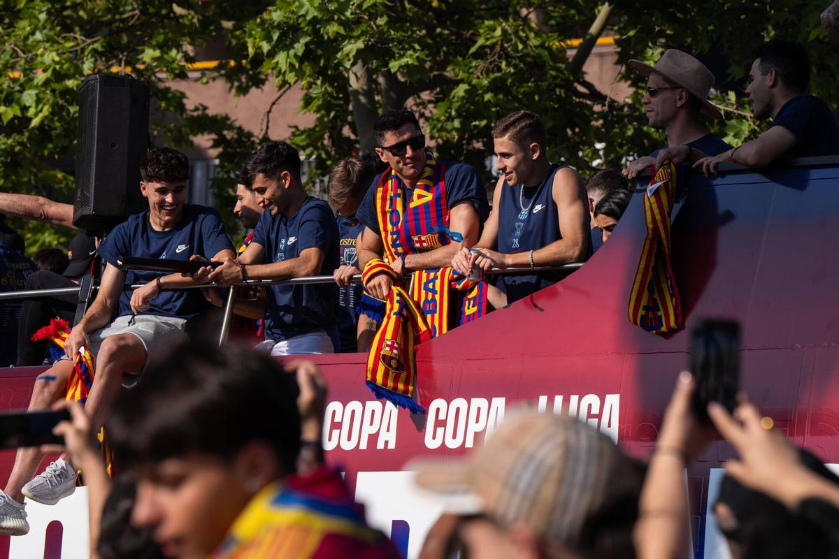  La rúa del Barça por las calles de Barcelona 