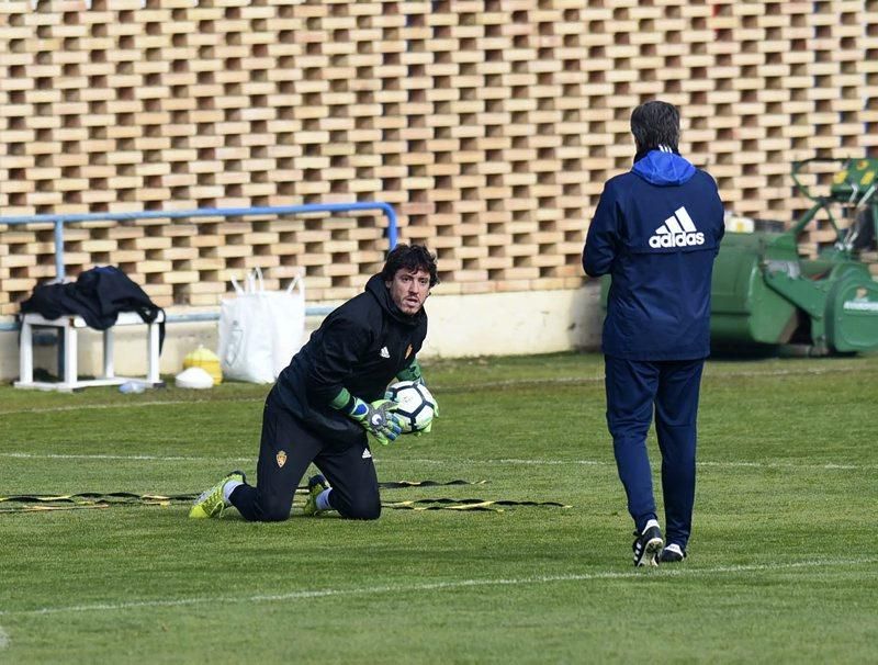 Entrenamiento del Real Zaragoza