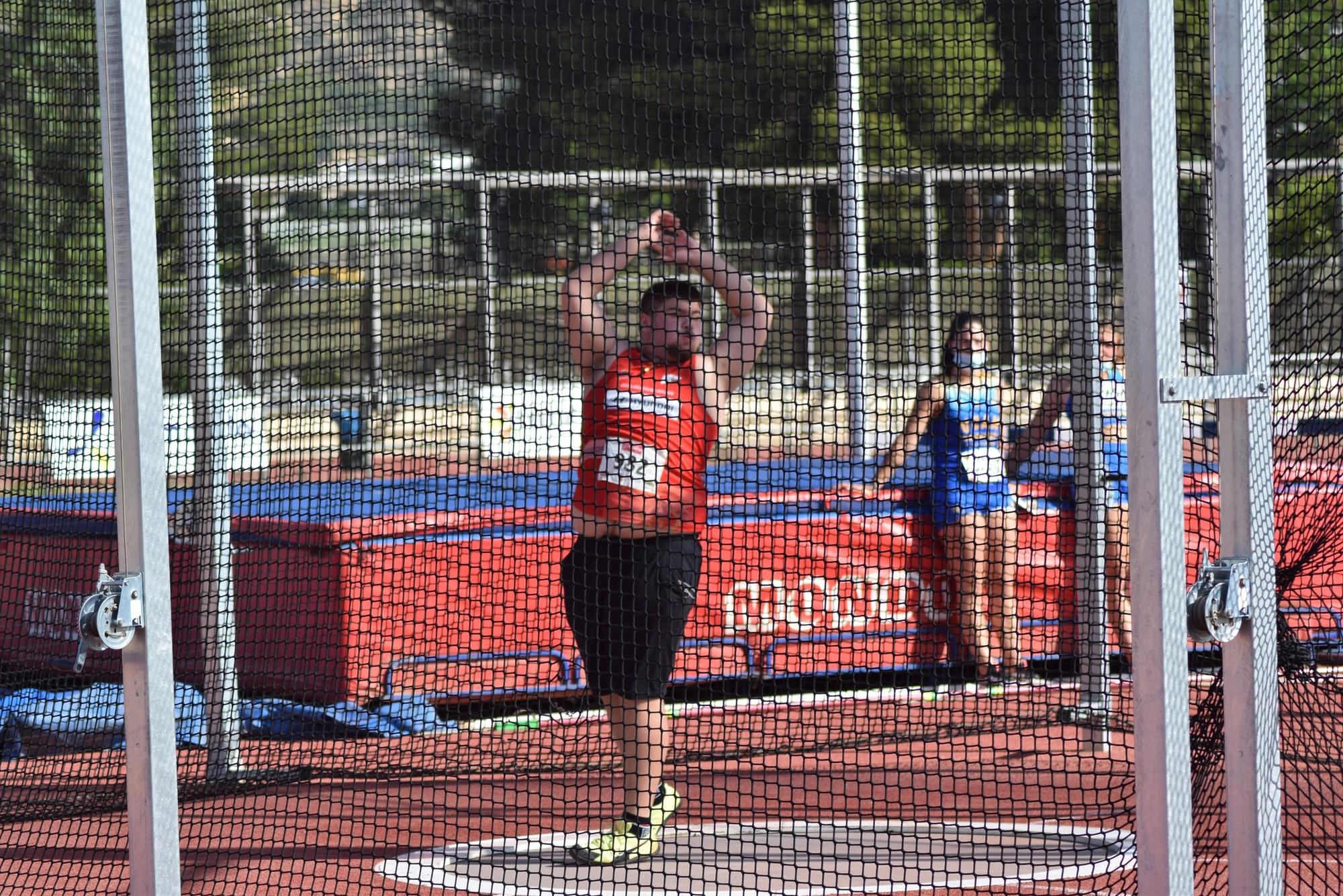 Control de atletismo en Alhama