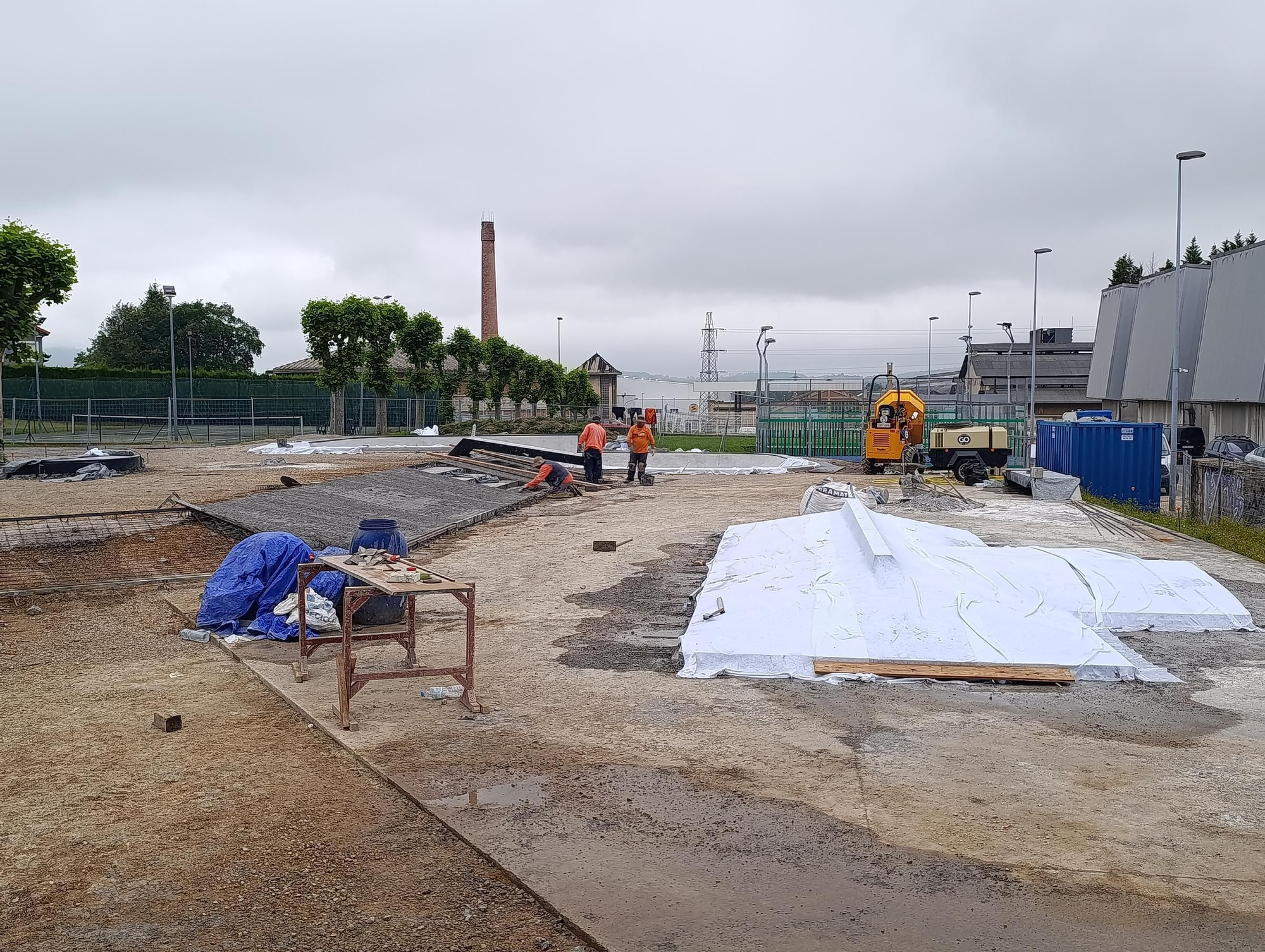 El skatepark de Lugones estará listo en julio