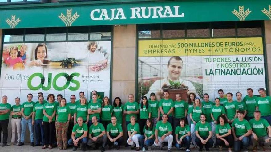 Caja Rural Zamora se une al &quot;Día Nacional Solidario en favor de la Fundación ONCE&quot;