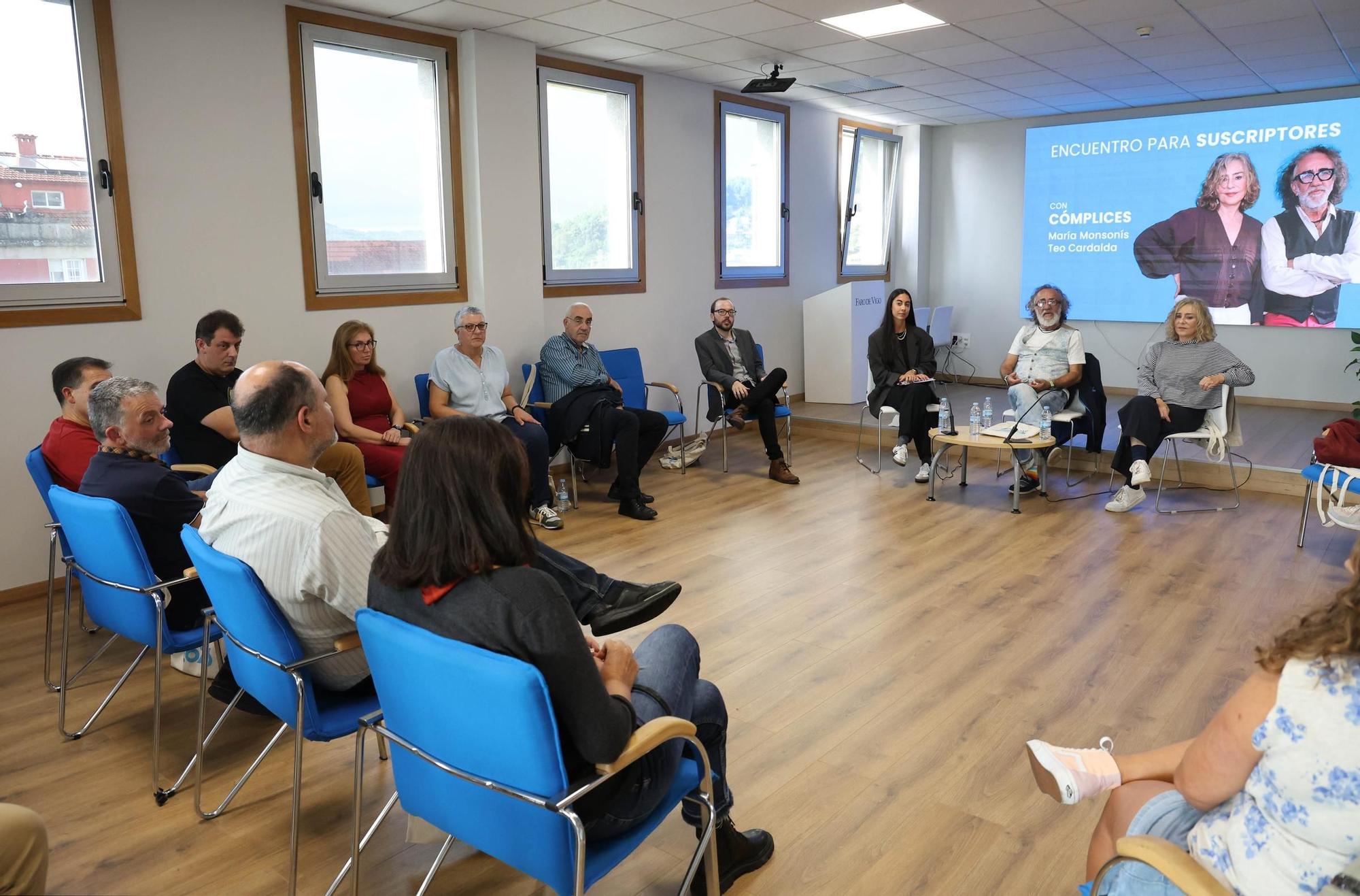 El encuentro de los suscriptores de FARO con Cómplices en imágenes