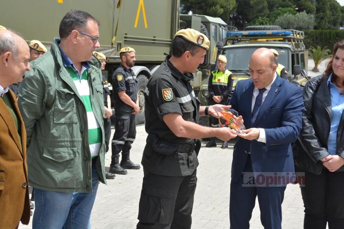 La Unidad Militar de Emergencias en Cieza