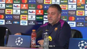 Flick: Todos los que estamos aquí lo damos todo por el equipo