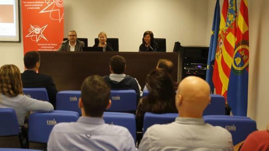 La sede de la asociación, inaugurada ayer en el número 132 de la avenida de Alicante, en Elche.