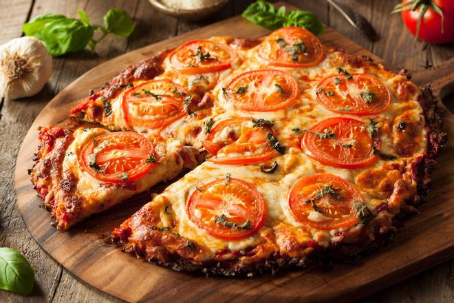San Francisco Gastro - Pizza vegana con base de coliflor