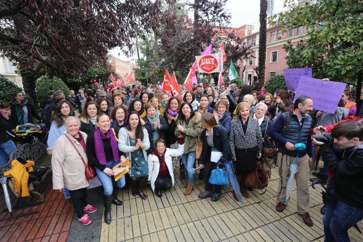 Huelga feminista en Extremadura