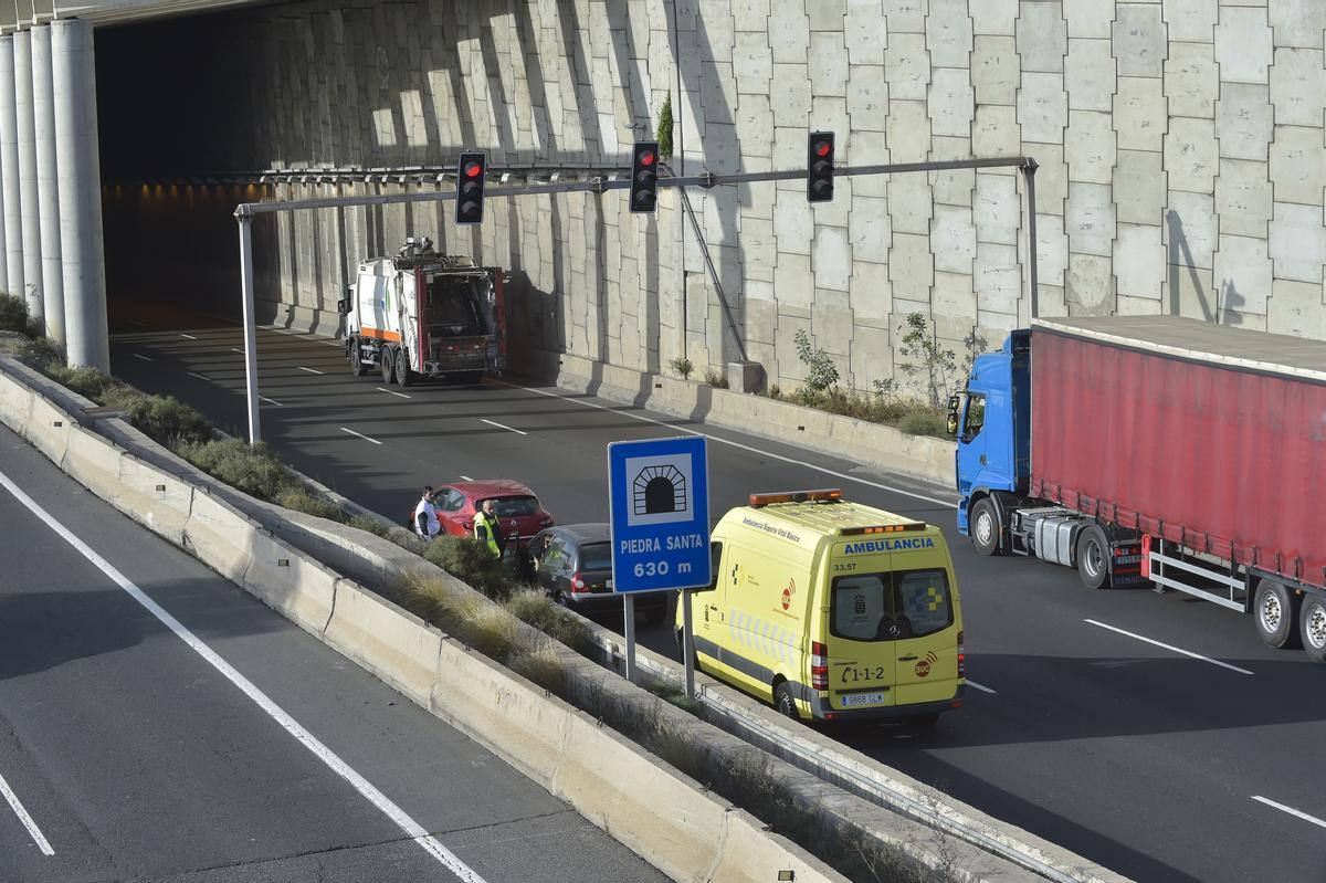 Túnel Piedra Santa, en la GC-1.