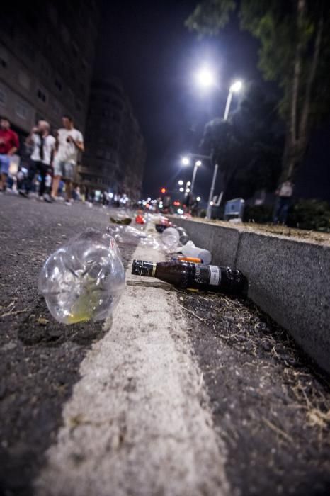 Así transcurrió la noche y amanecieron las playas