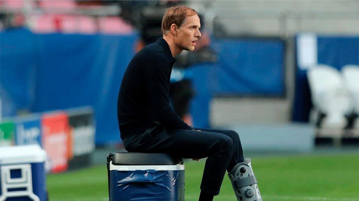 Thomas Tuchel bromeó con la posibilidad de fichar a Messi