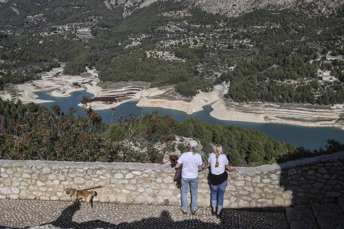 Así están los pantanos de la Marina Baixa Así están los pantanos de la Marina Baixa