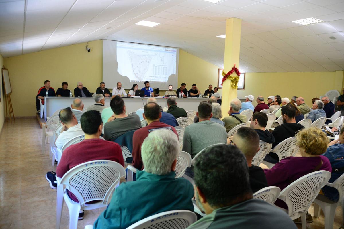 La reunión celebrada este domingo.