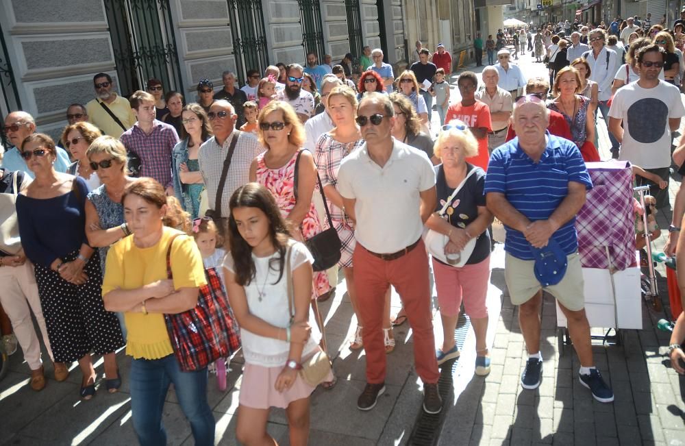 Concentración en Pontevedra