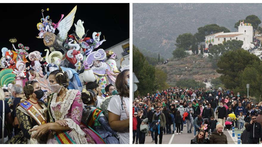 Vota en la encuesta | ¿Qué prefieres, la Magdalena de Castelló o las Fallas de València?