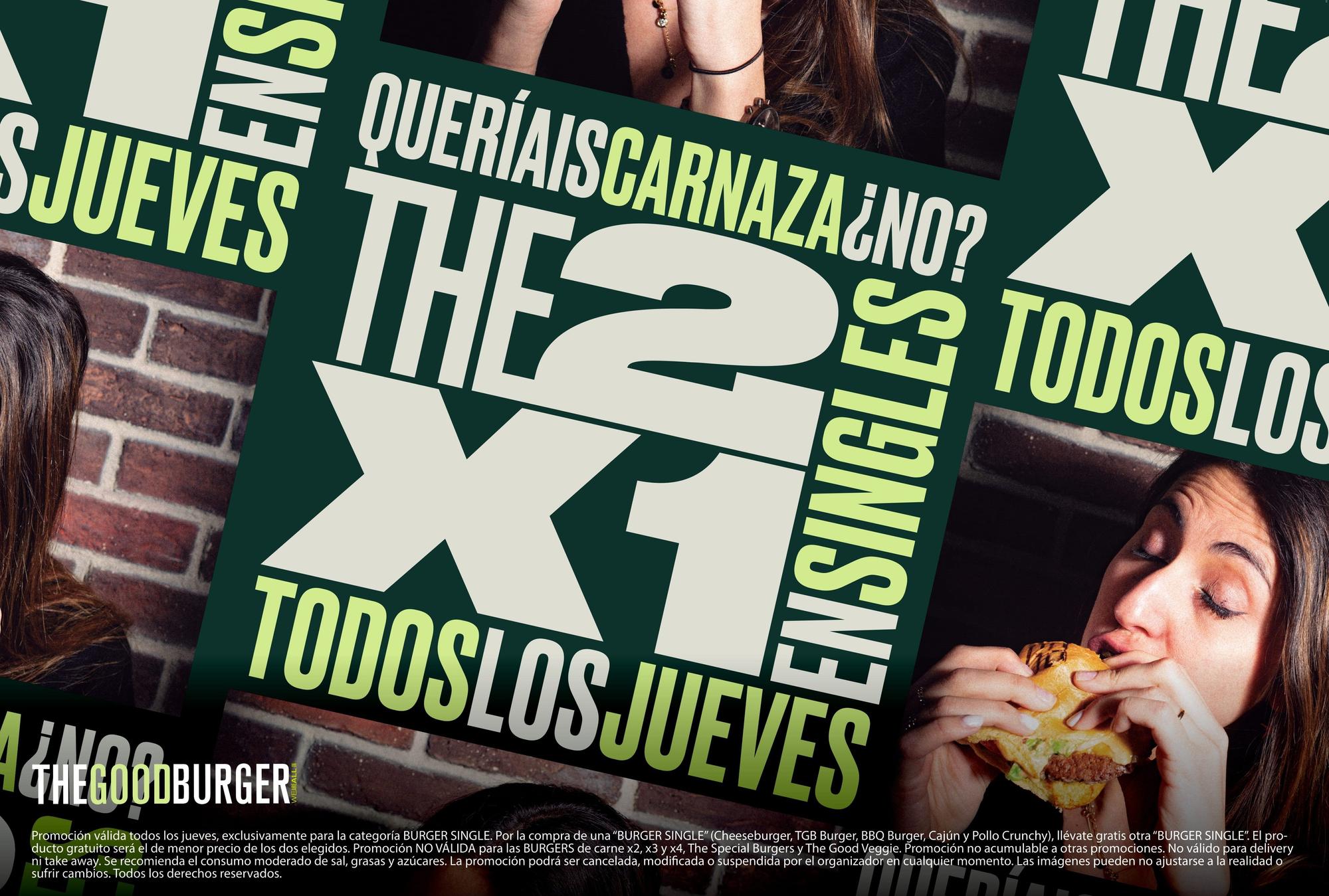 Todos los jueves hay ofertas de 2x1. ¡Consigue la tuya!